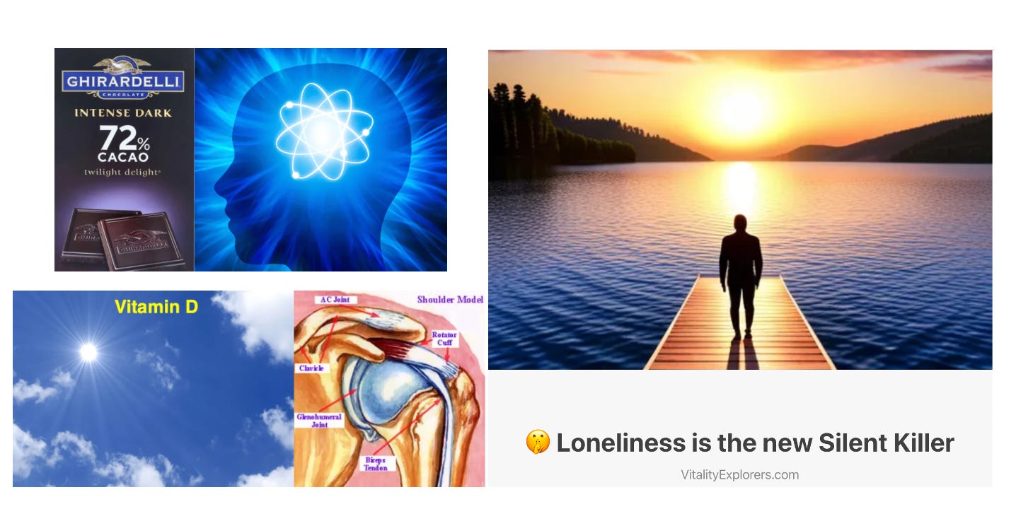 Candy Bar Brain Boost, Vitamin D & Loneliness as the New Silent Killer | VEN Podcast 72 episode artwork