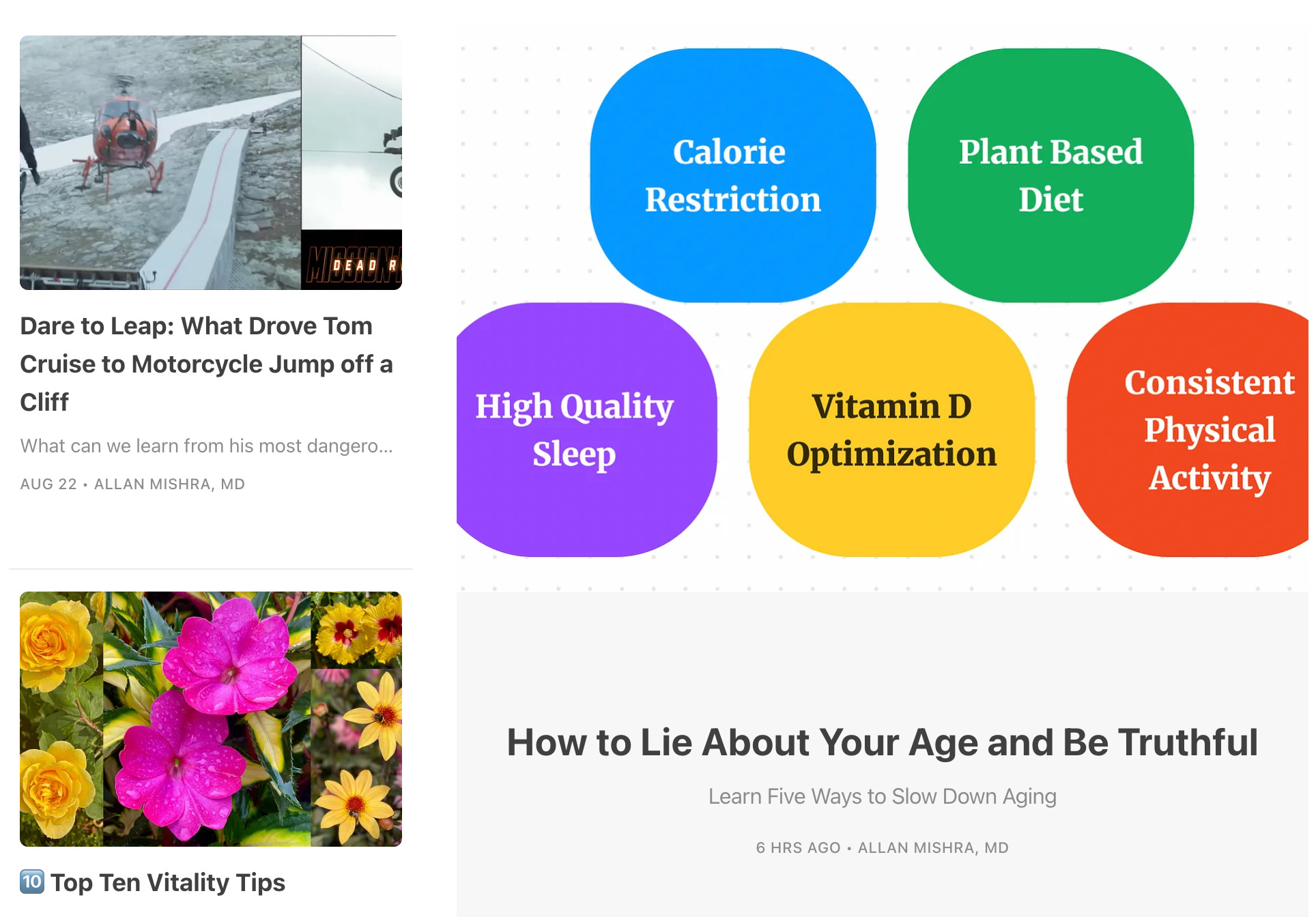 🔟 Top Ten Vitality Tips, How to Slow Aging & Dare To Leap. episode artwork