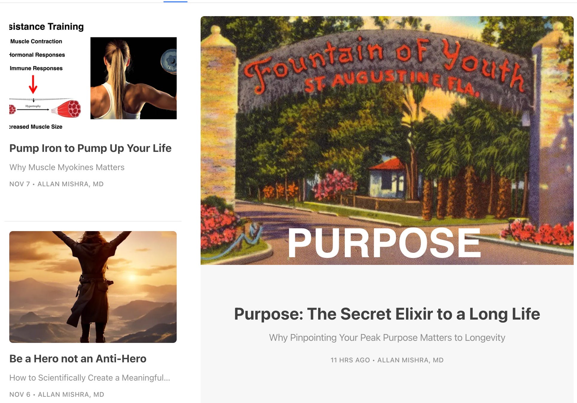 Pump Iron, Be a Hero & Why Purpose is the Fountain of Youth episode artwork