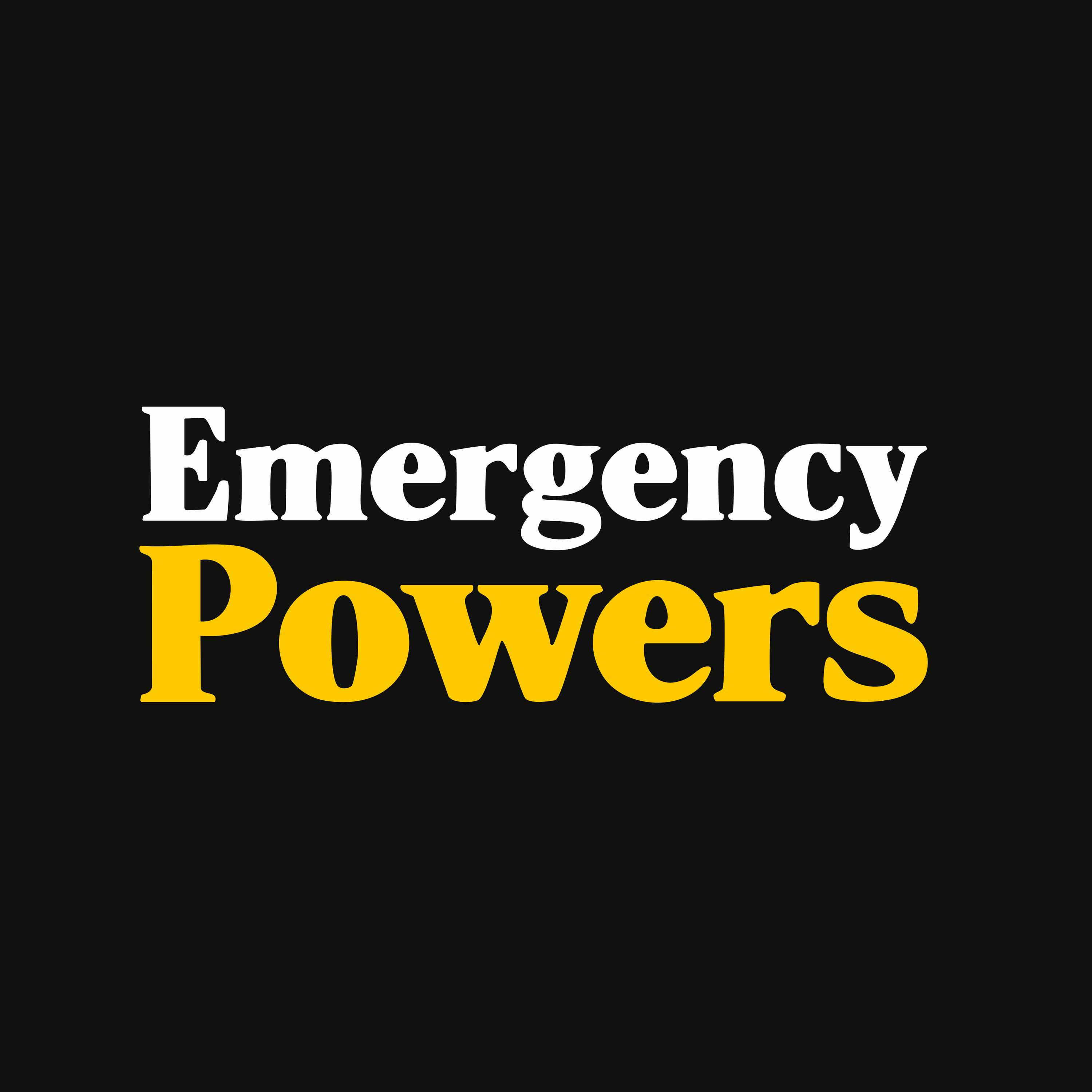 Emergency Powers podcast artwork