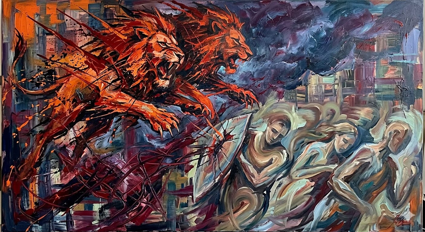 The Architecture of the Painted Lion episode artwork
