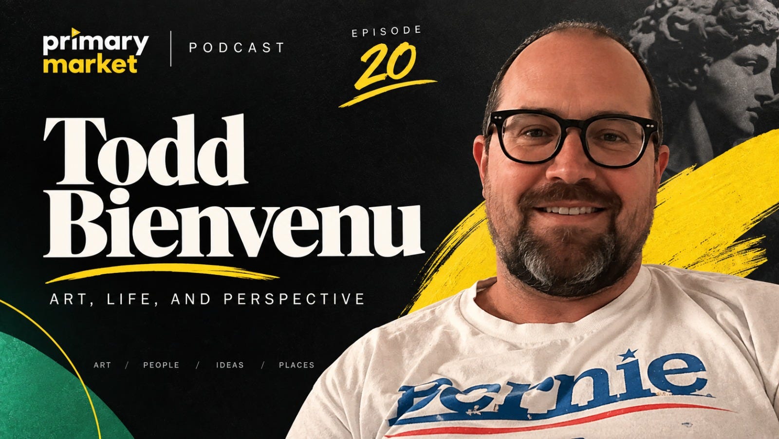 Ep 20: Todd Bienvenu: Finding Your Voice in the Art World