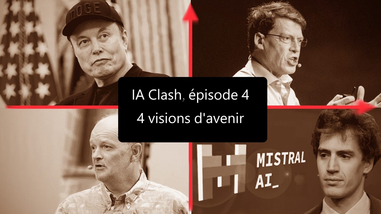 4 visions de l'avenir de l'IA 4 visions de l'avenir de l'IA