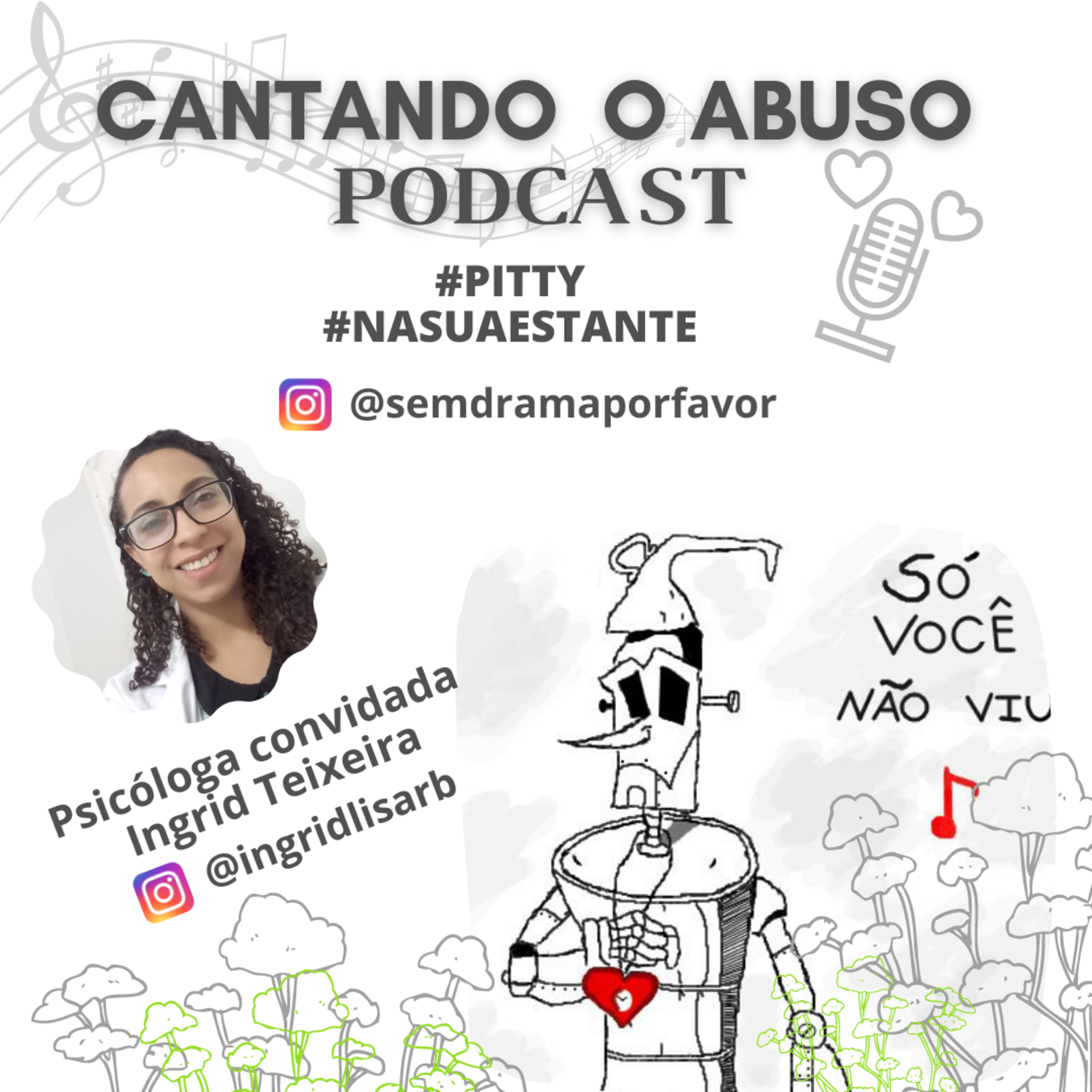 #10 Cantando o abuso - Na sua estante - Pitty episode artwork