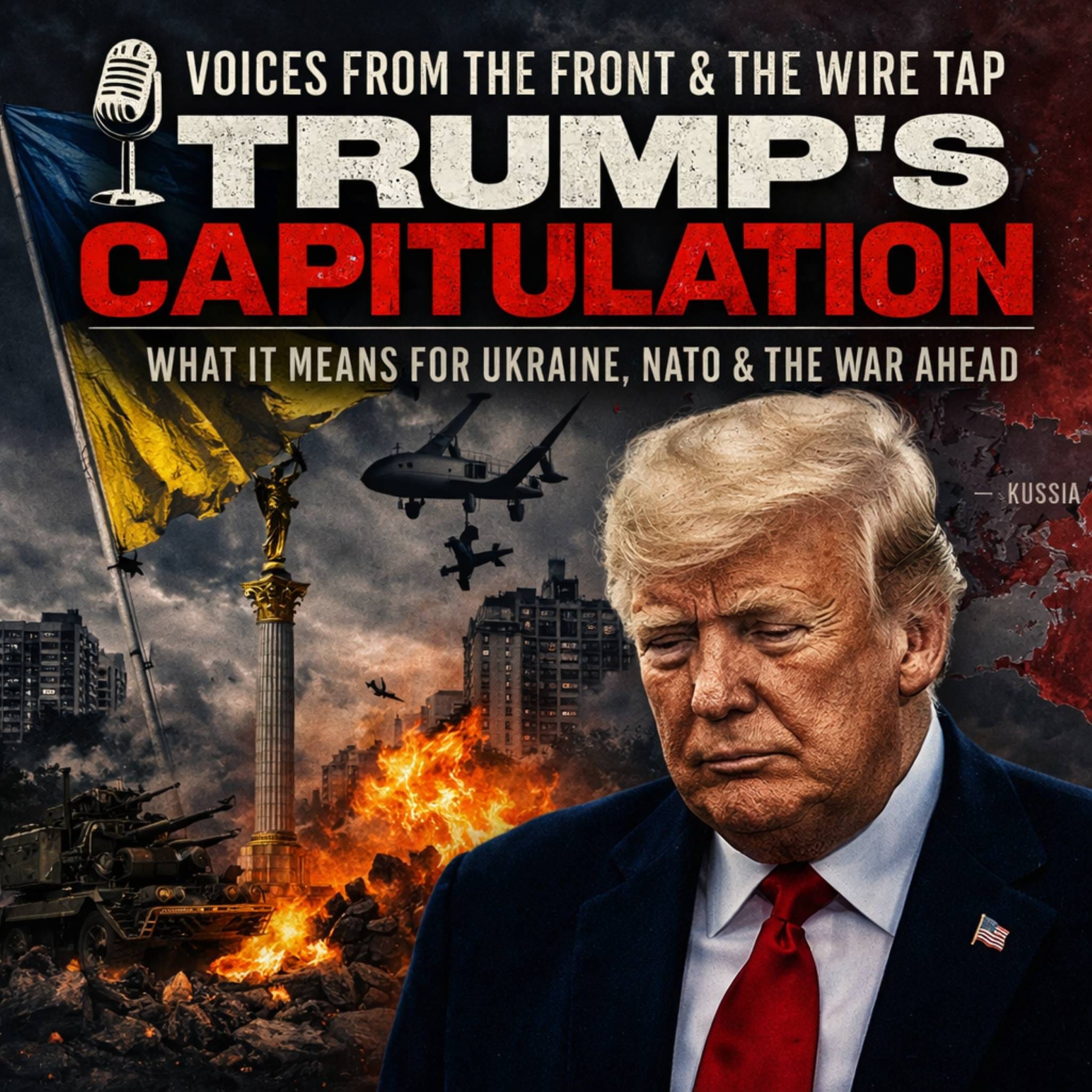 TRUMP'S CAPITULATION | What It Means for Ukraine, NATO, and the War Ahead episode artwork