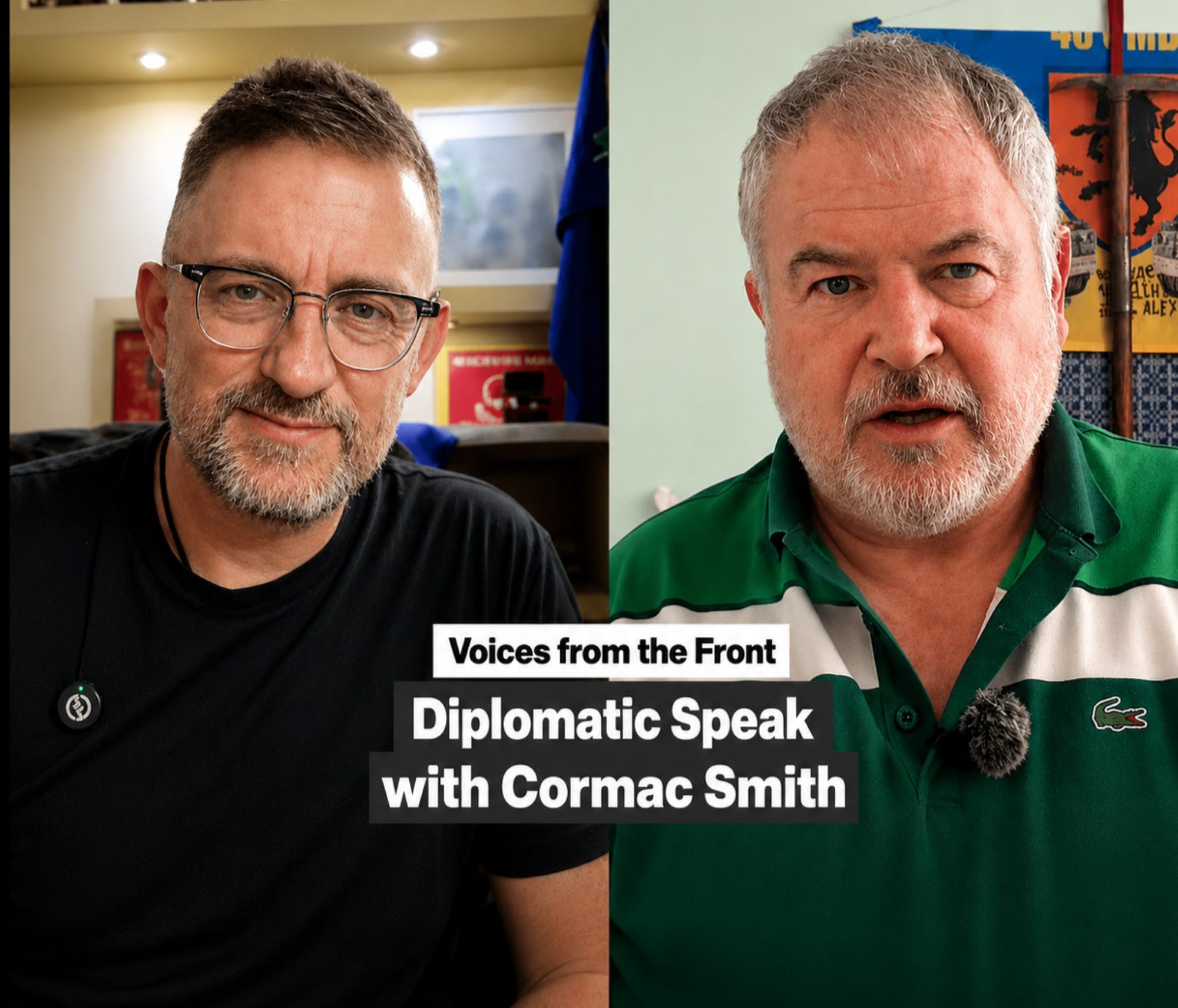 WHAT GIVES YOU HOPE? | Diplomatic Speak with Cormac Smith, Former British Diplomat to Ukraine