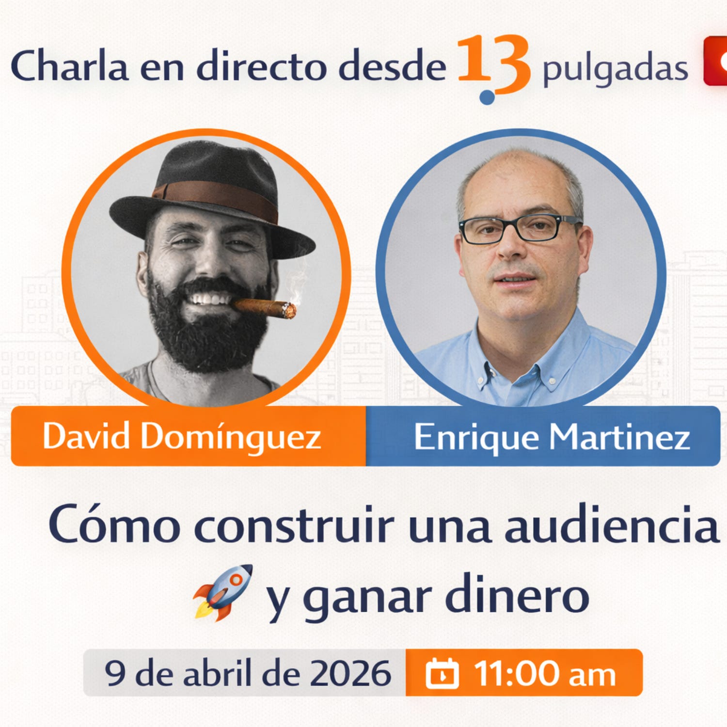 Portada de 13 pulgadas Podcast
