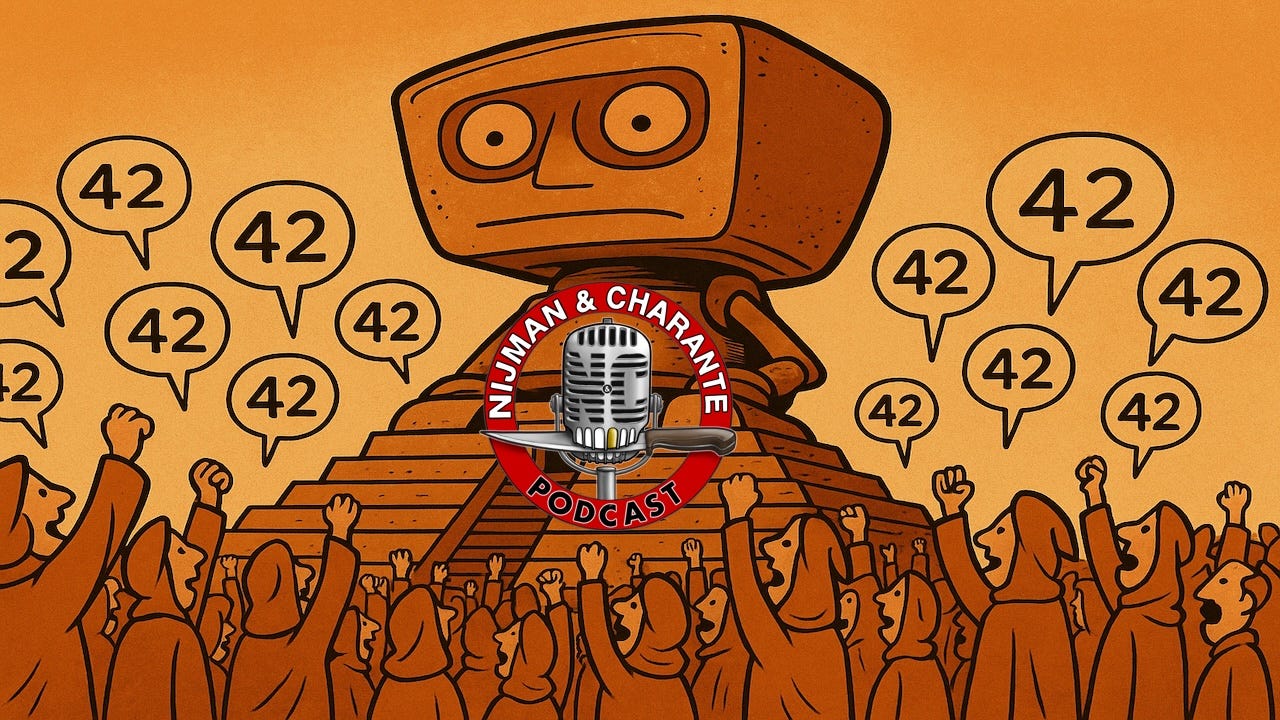 Het antwoord op het leven, het universum en alle dingen in Nijman & Charante #42