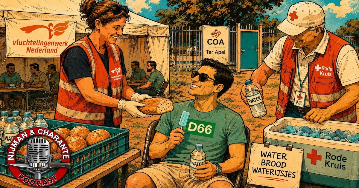Migratiecrisis, de manosphere en een mid-summer murder - Nijman & Charante #59