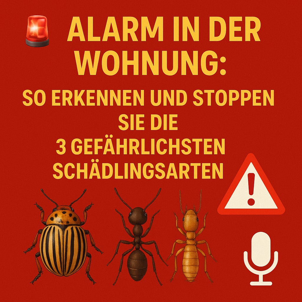 Der Schädlings-Podcast: Probleme erkennen, Lösungen finden