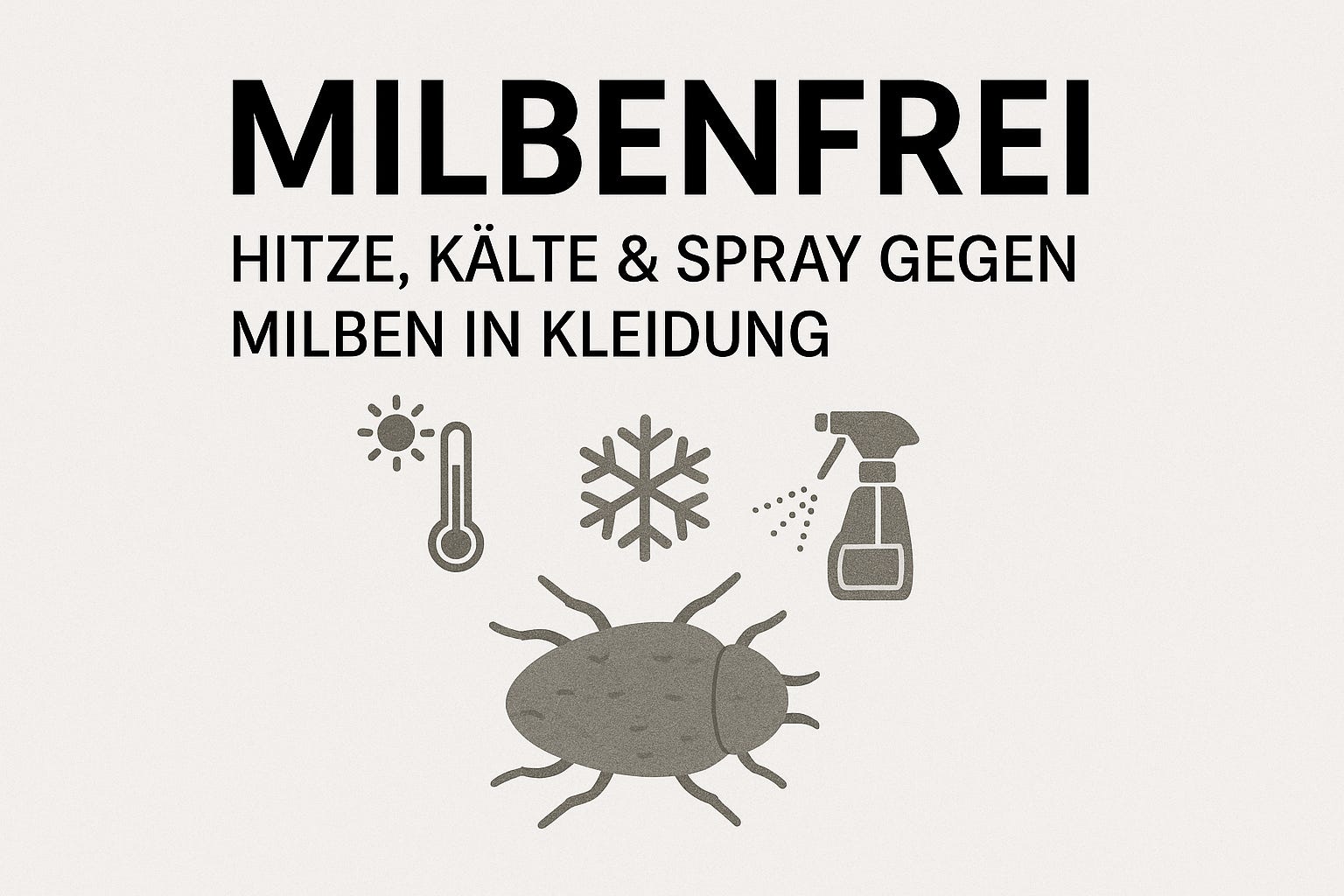 Milben-Alarm in deiner Kleidung: Die 60°C-Schocktherapie und der Eisfach-Trick, die Milben sofort abtöten! episode artwork