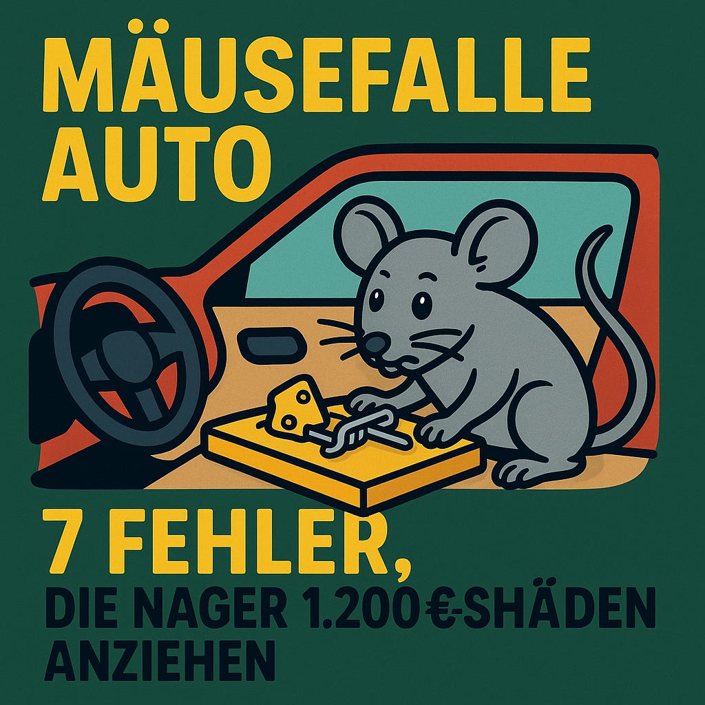 Tatort Garage: Warum dein Auto zur 1.200€-Mäusefalle wird & 7 Fehler, die Nager magisch anziehen  episode artwork