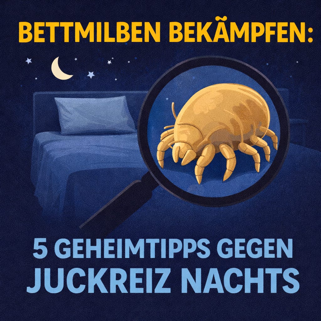 Juckreiz um 3 Uhr nachts? 5 Hausmittel gegen Bettmilben, die (fast) keiner kennt episode artwork