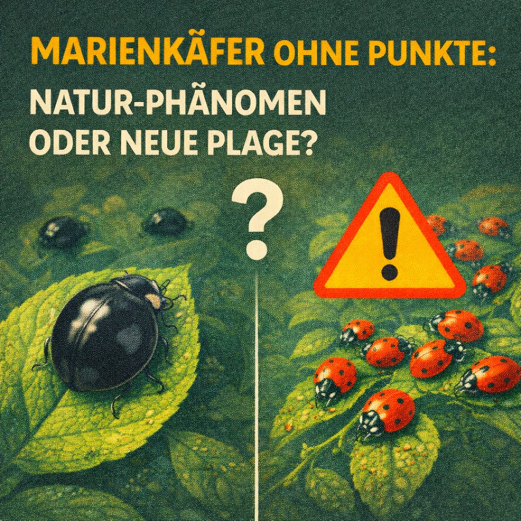Marienkäfer ohne Punkte: Harmloser Natur-Irrtum oder Vorbote einer Plage? episode artwork