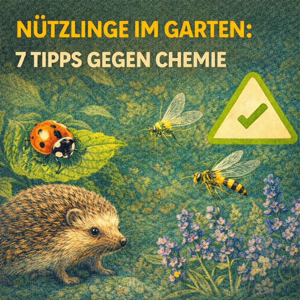 Nie wieder Chemie: 7 effektive Tipps, wie Nützlinge deinen Garten retten  episode artwork
