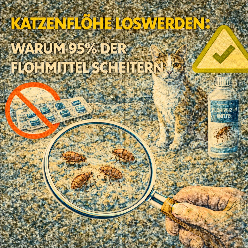 Die 95%-Falle: Warum herkömmliche Floh-Mittel scheitern (und wie du Katzenflöhe WIRKLICH loswirst!) episode artwork