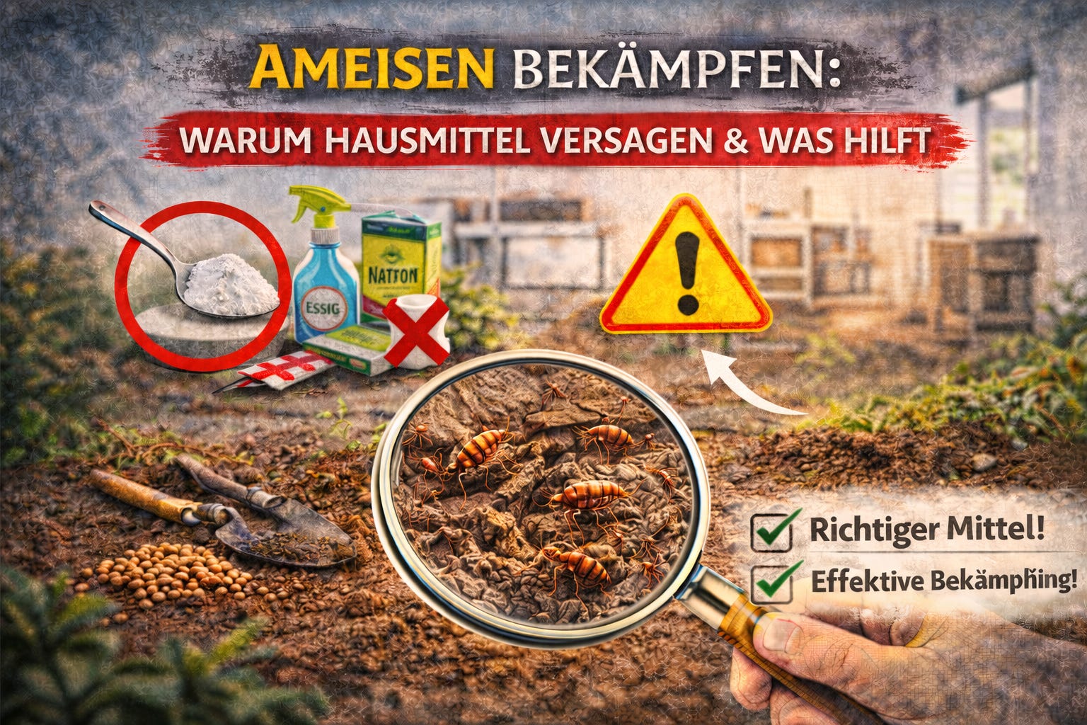 Die unsichtbare Invasion: Warum Hausmittel bei Ameisen versagen und wie du die Plage wirklich stoppst! episode artwork