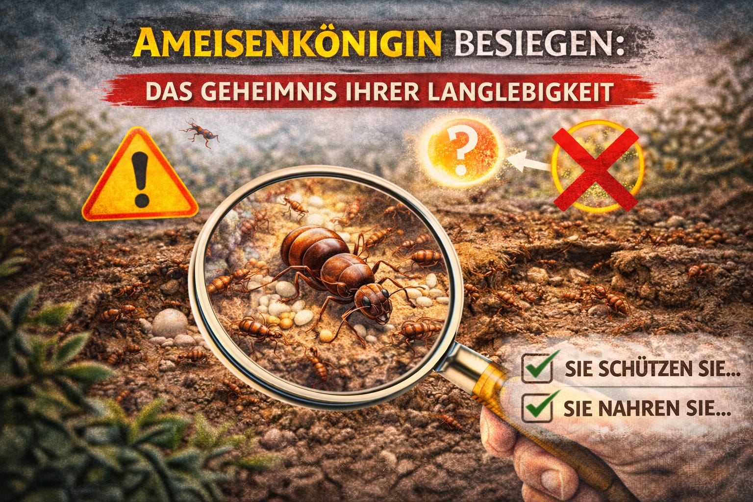 Das 30-Jahre-Geheimnis: Warum die Ameisenkönigin fast unsterblich ist (und wie du sie trotzdem besiegst!) episode artwork