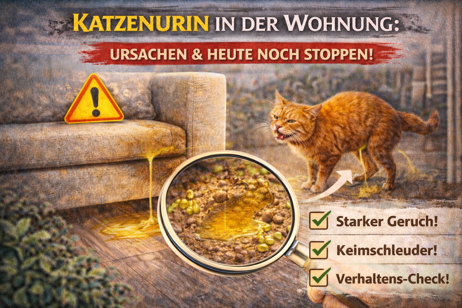 Schluss mit Katzenurin! Warum deine Katze in die Wohnung macht – und wie du es HEUTE noch stoppst  episode artwork