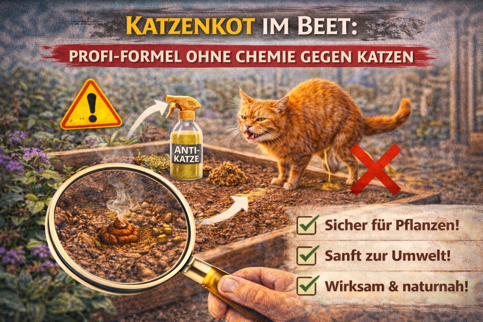 Schluss mit Katzenkot im Beet: Die geheime Profi-Formel gegen ungebetene Gäste (100% ohne Chemie!) episode artwork