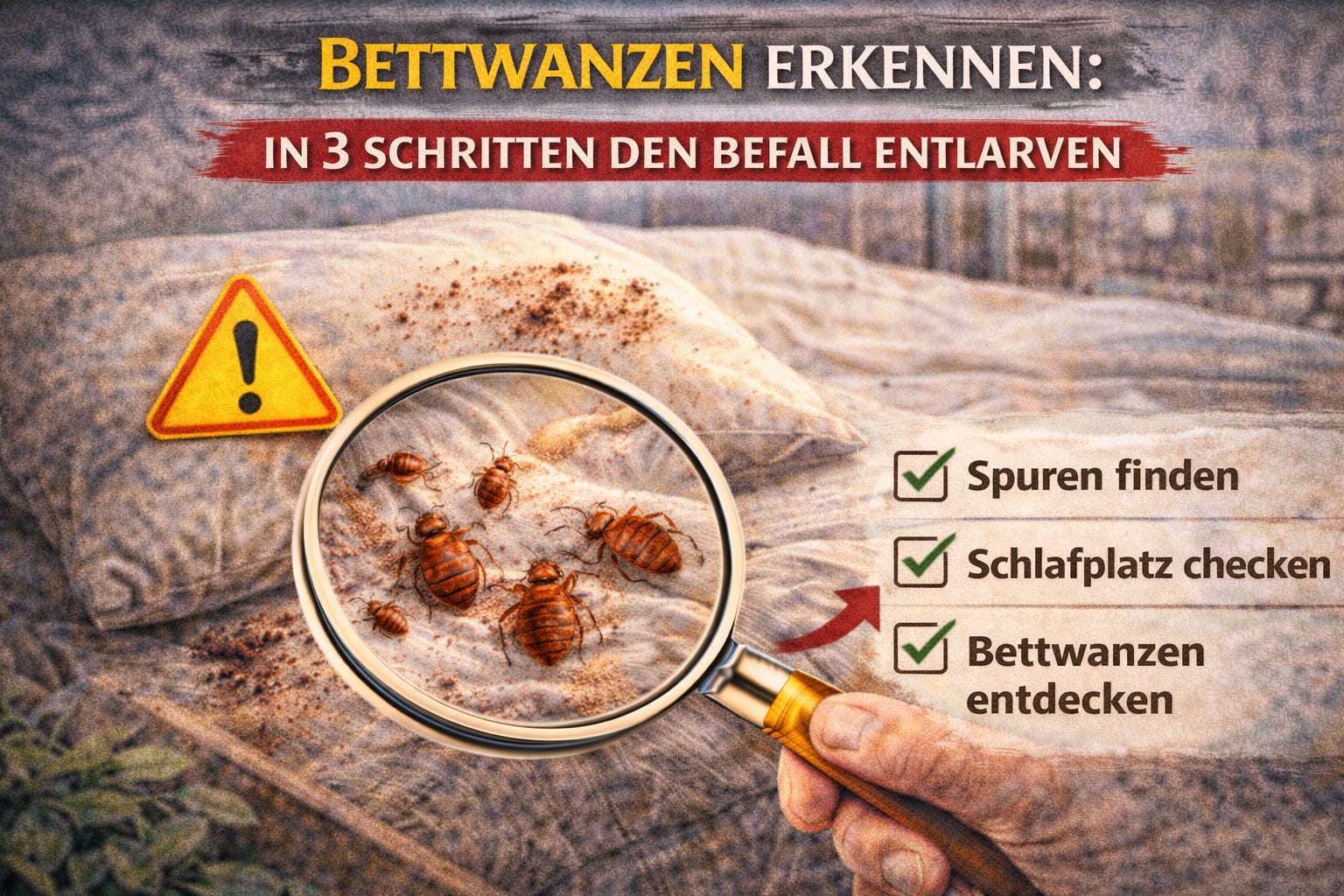 Der unsichtbare Feind im Bett: Entlarve Bettwanzen in 3 simplen Schritten (bevor es zu spät ist!) episode artwork