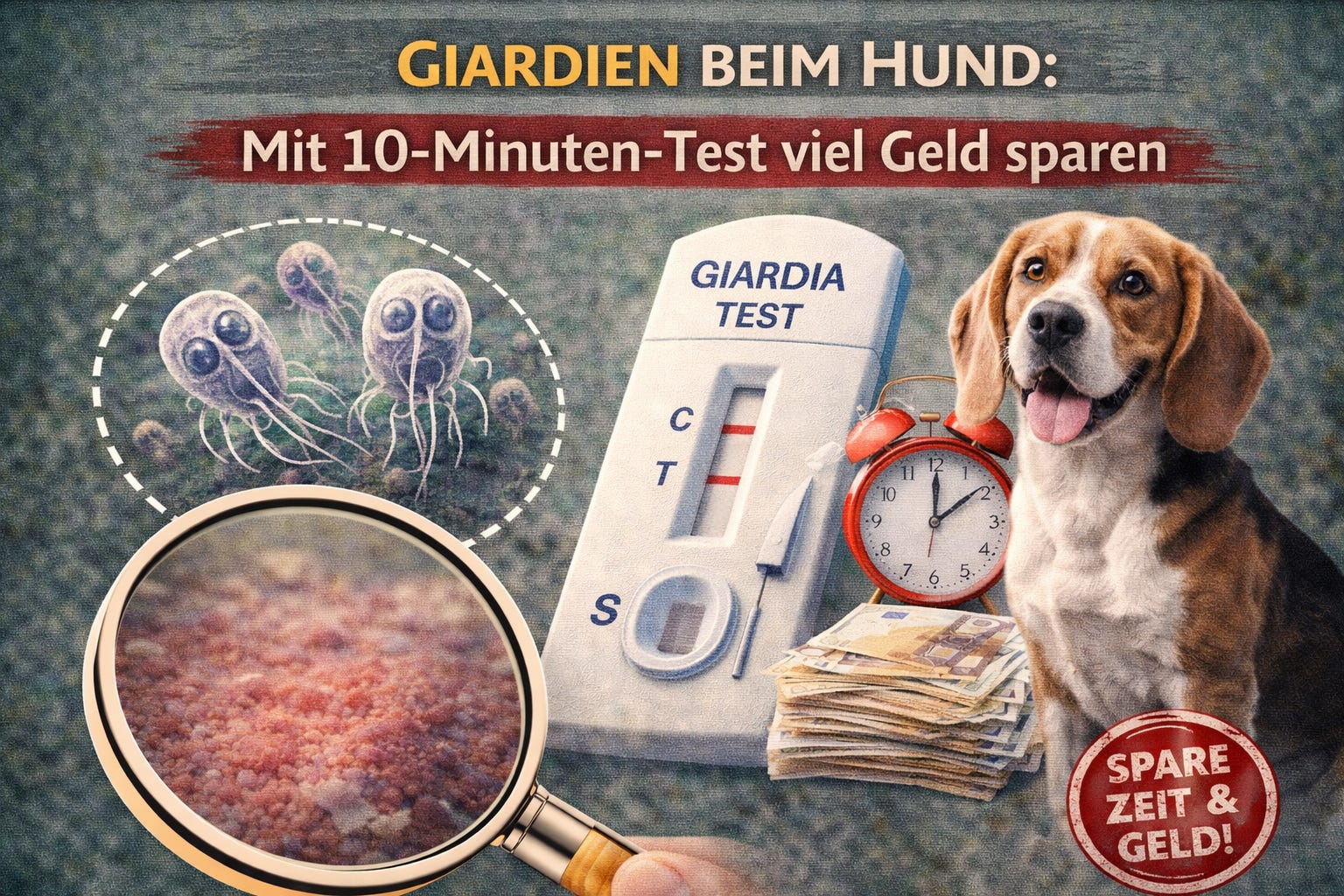 Schluss mit dem Giardien-Albtraum: Wie du mit einem 10-Minuten-Test richtig Geld sparst! episode artwork
