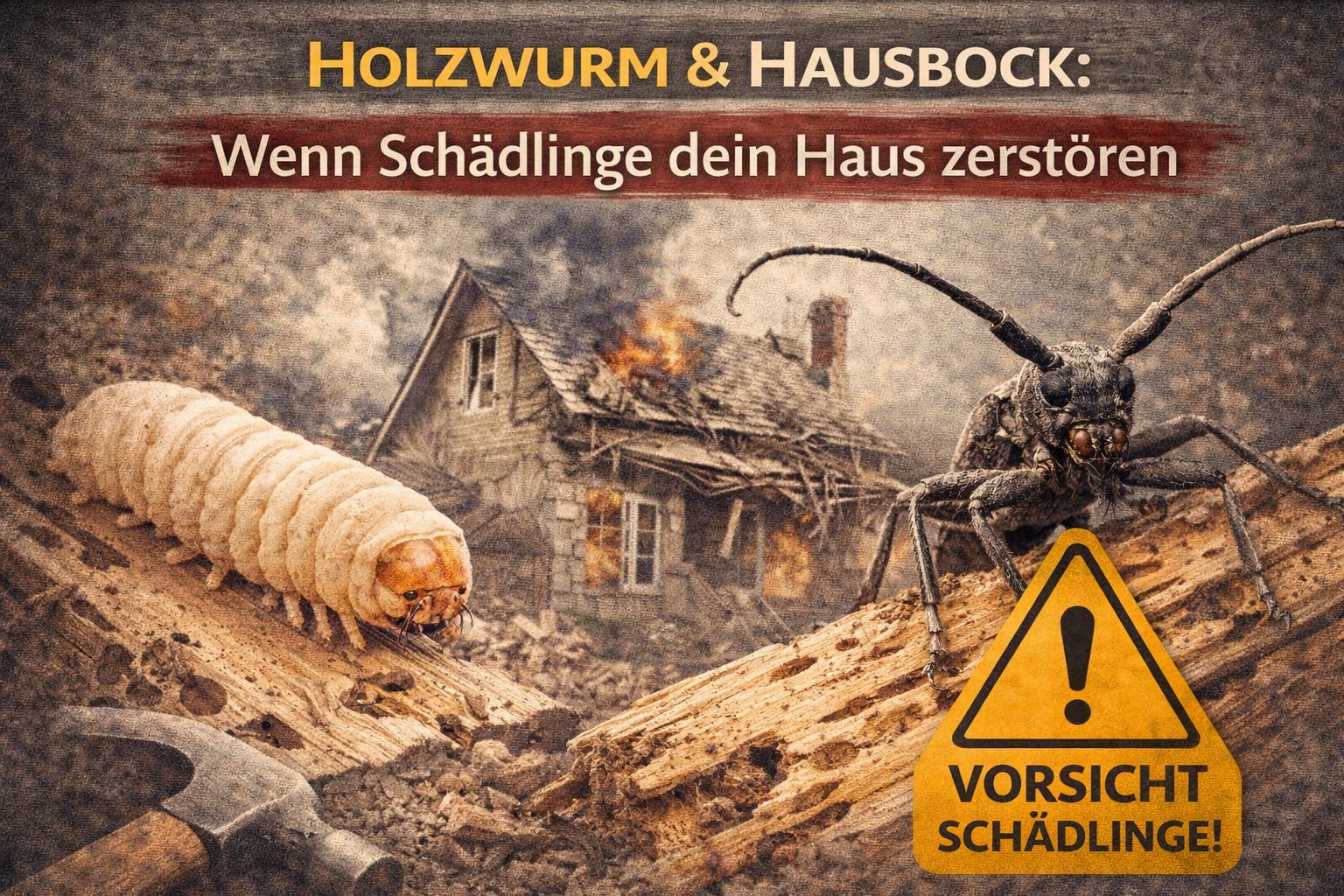 Wenn dein Haus unbemerkt gefressen wird: Die lautlosen Zerstörer in deinem Heim! episode artwork