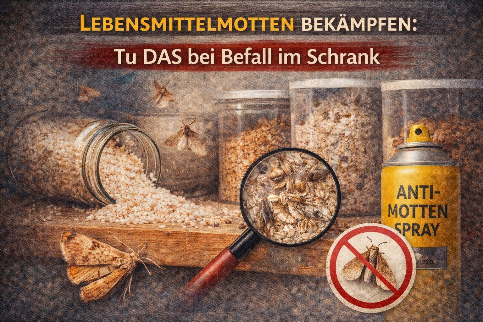 Alarm im Vorratsschrank: Tu DAS, bevor die Speichermotte alles zerstört! episode artwork
