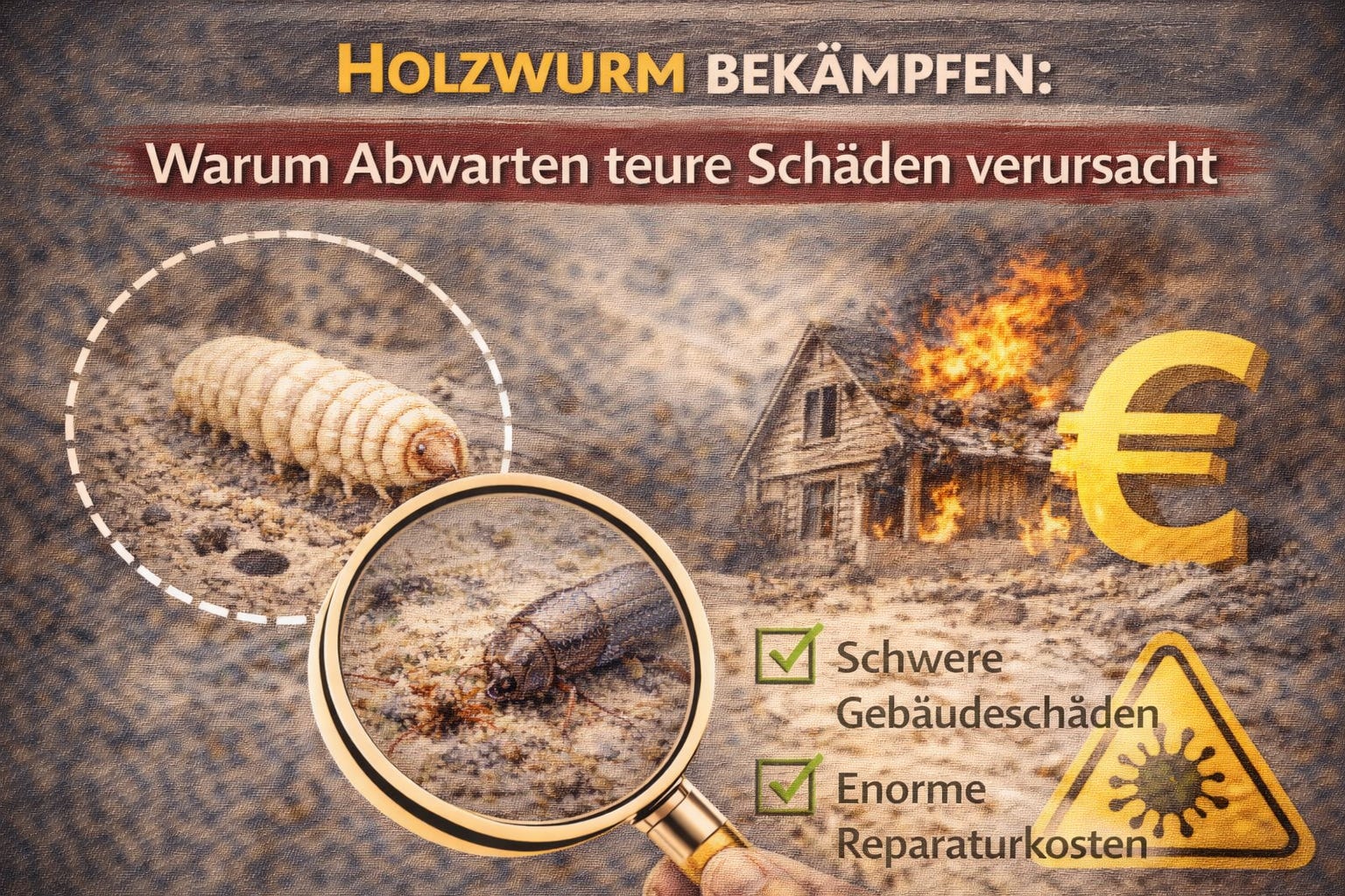 Holzwurm-Alarm im Wohnzimmer: Warum Abwarten dich Tausende Euro kostet (Wer wartet, zahlt doppelt!) episode artwork