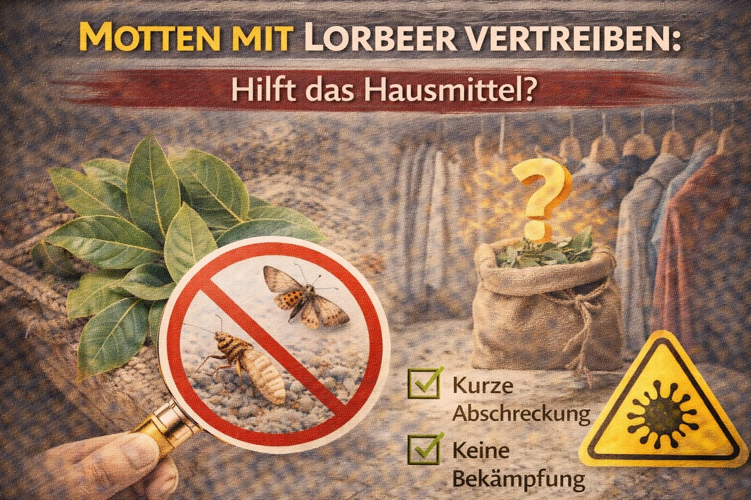 Der Motten-Mythos enthüllt: Retten Lorbeerblätter deinen Schrank oder versagen sie kläglich? episode artwork