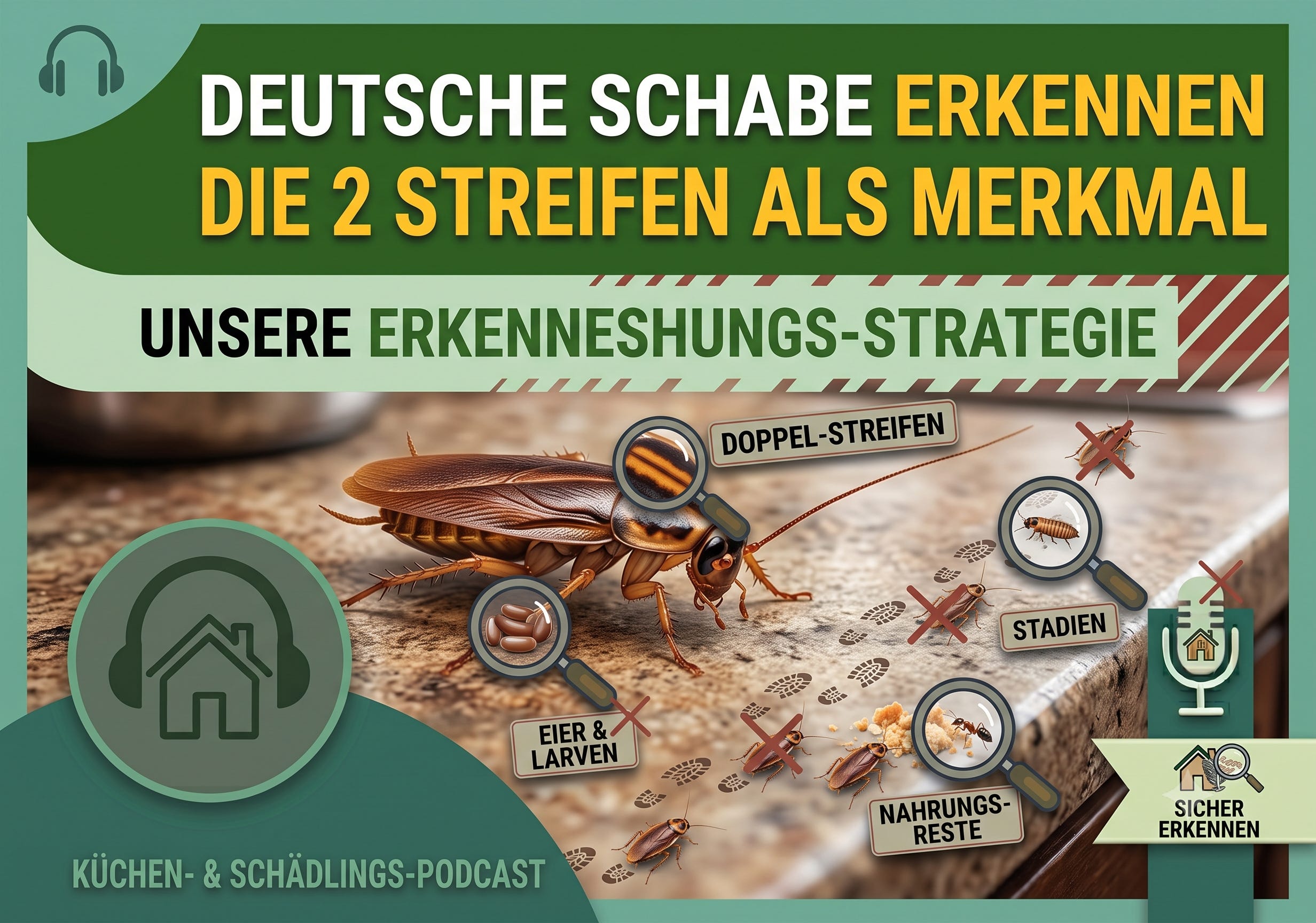 Licht an, Schock an! Die Küchenschabe und das Geheimnis der zwei Streifen  episode artwork