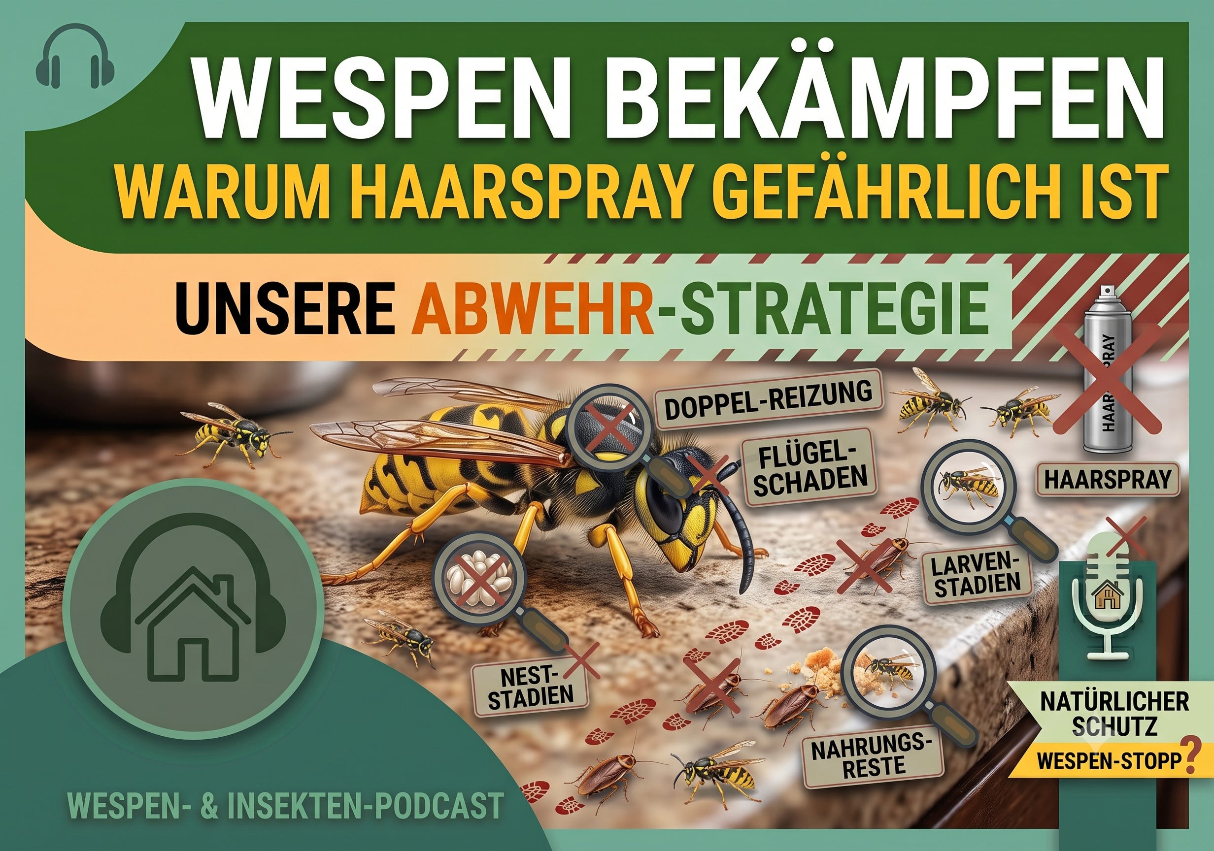 Wespen-Wahnsinn: Warum Haarspray dich in Gefahr bringt – und was wirklich hilft! episode artwork