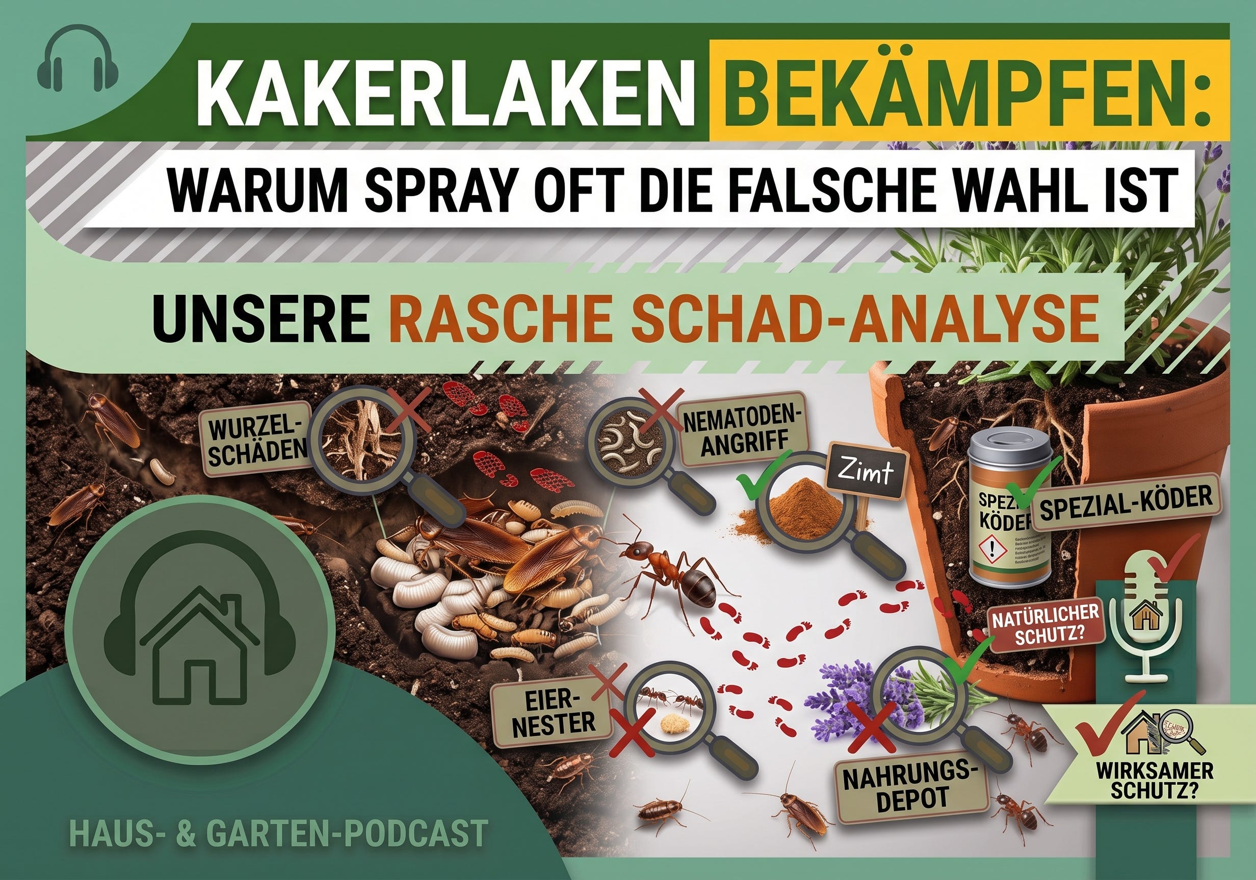Panik am Kühlschrank: Warum Kakerlaken-Spray dein größter Fehler ist! episode artwork