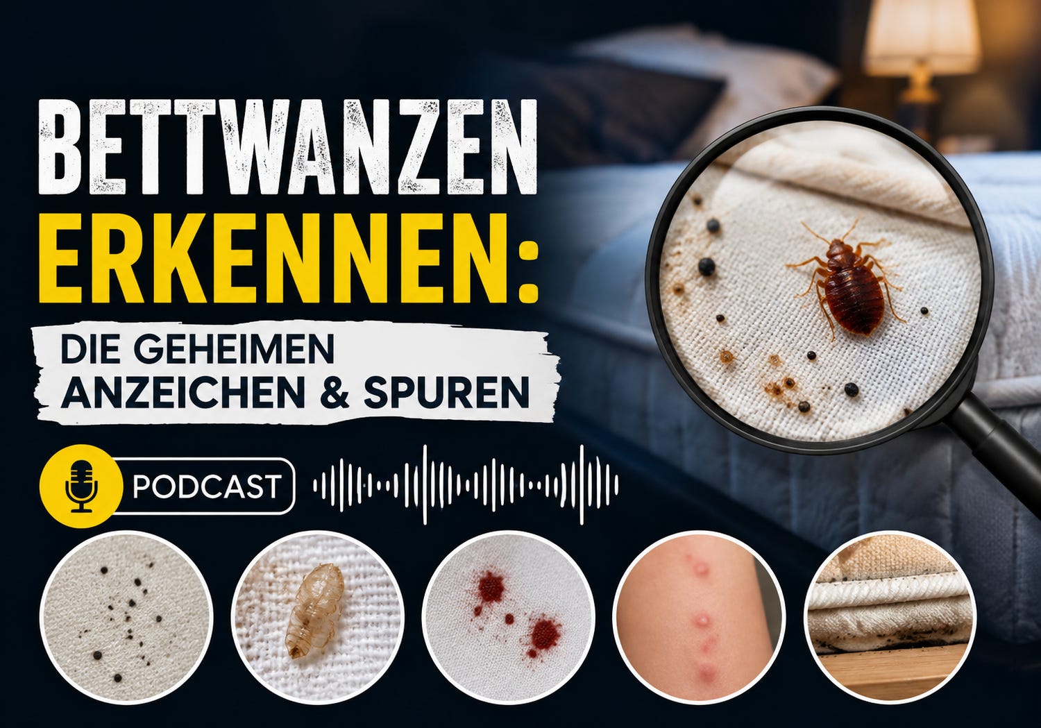 Hilfe, mein Bett lebt! Die geheimen Spuren der Bettwanzen episode artwork