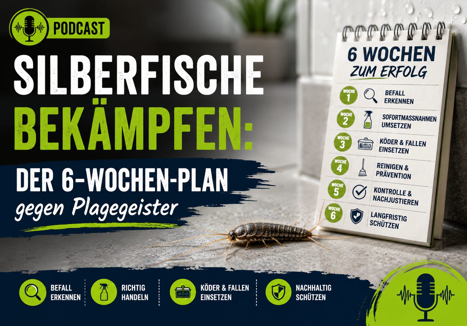 Geheimakte Silberfisch: Der 6-Wochen-Plan zur krabbelfreien Zone episode artwork