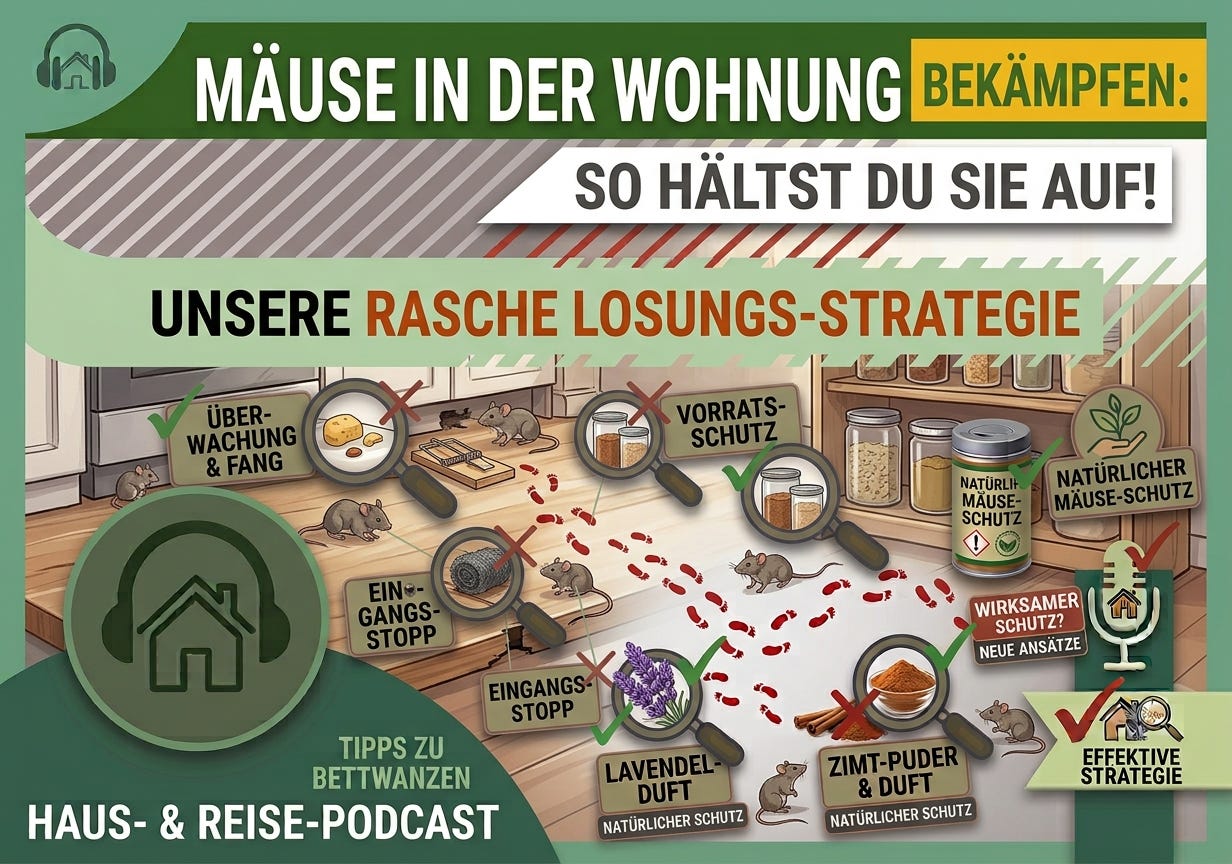6 Millimeter des Grauens: Warum Mäuse deine Wohnung lieben (und wie du sie aufhältst!) episode artwork