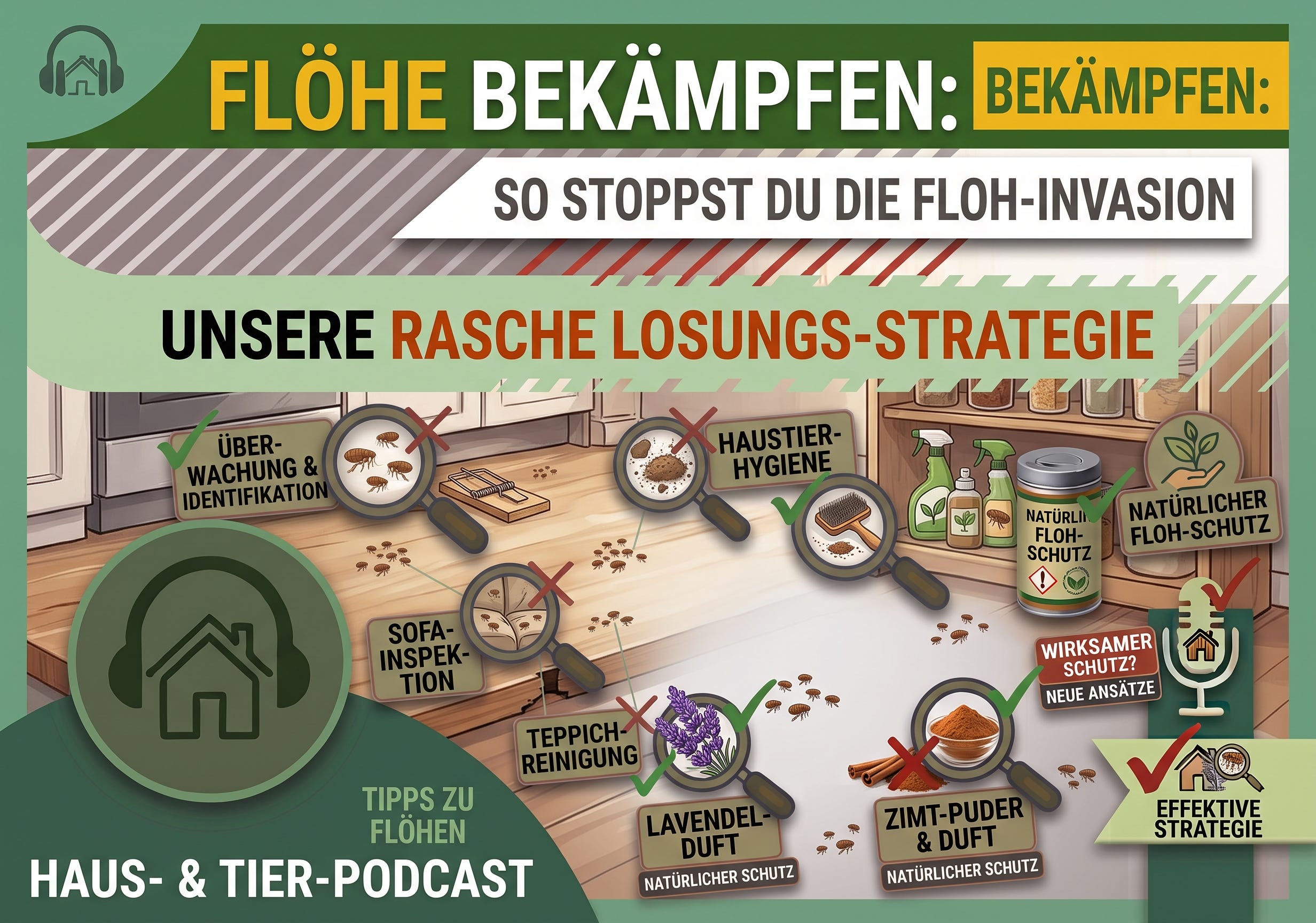 50 Eier am Tag?! Wie du die Floh-Invasion stoppst, bevor dein Sofa lebendig wird!  episode artwork