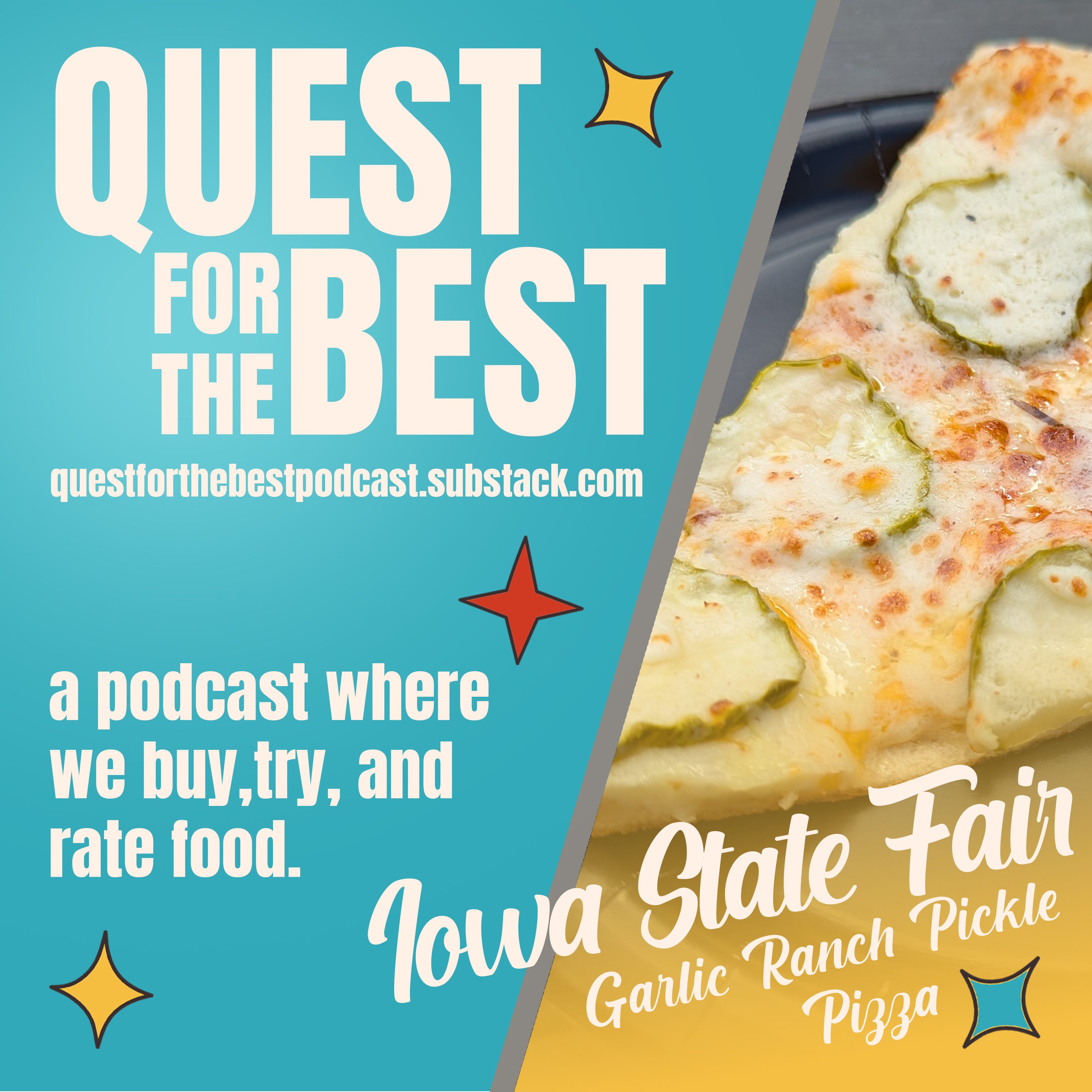 Episode 145: Iowa State Fair's Garlic Ranch Pickle Pizza