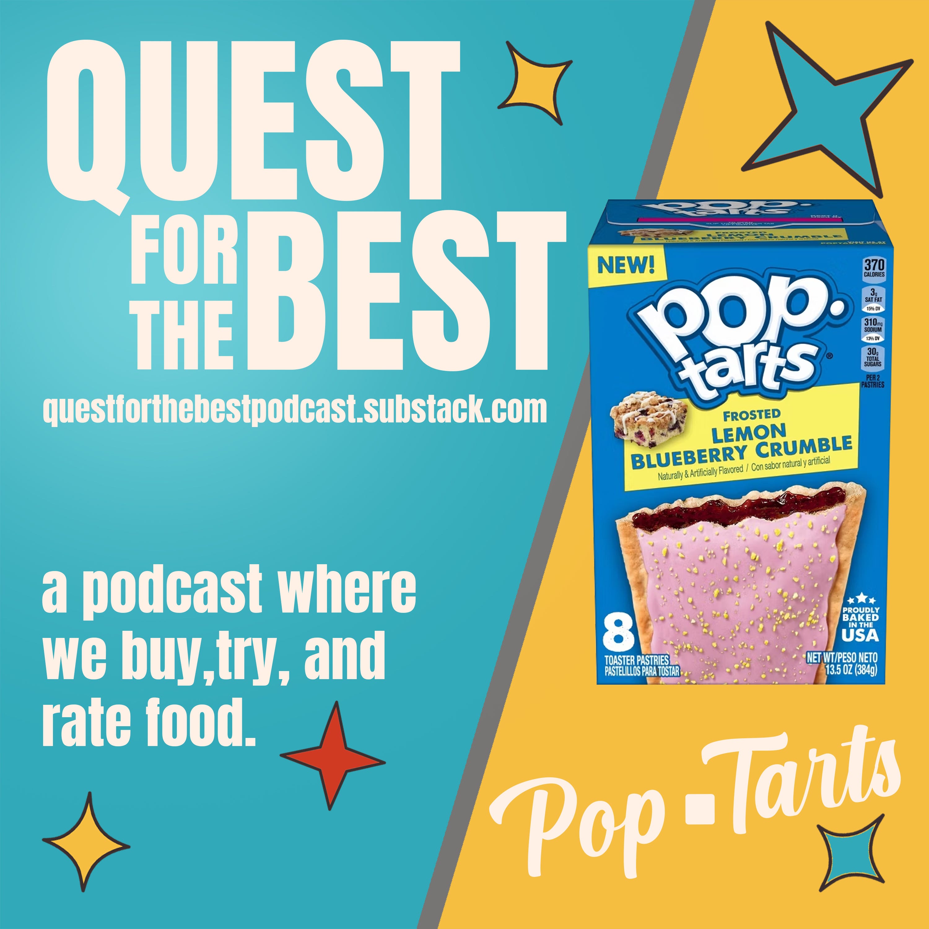 Episode 177: Lemon Blueberry Crumble PopTarts