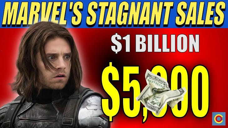 Marvel's Comic Sales Are Stagnant