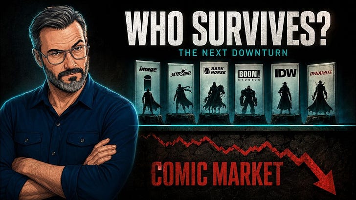 Which Indie Publishers Will Survive A Shrinking Comic Market? episode artwork