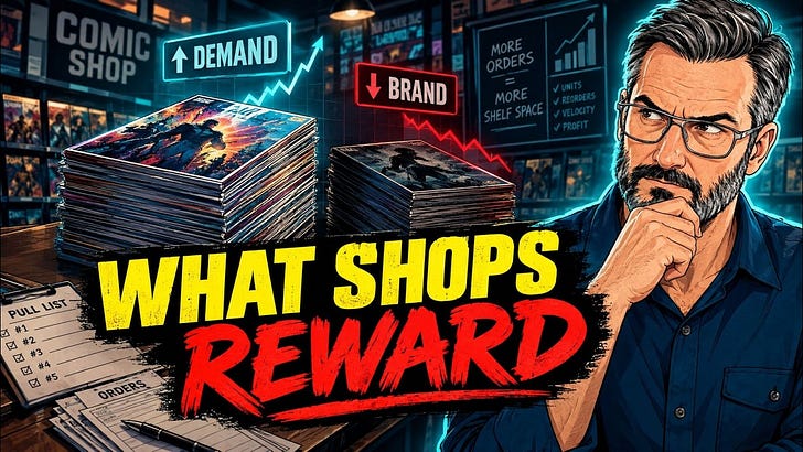 DC vs. Marvel: Why Comic Shops Choose DC episode artwork
