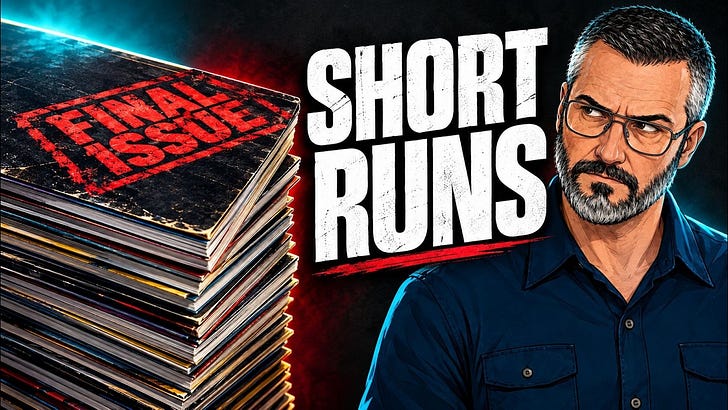 Why Marvel's Short Runs Could Cost Shops in the Comic Book Market by 2027 episode artwork