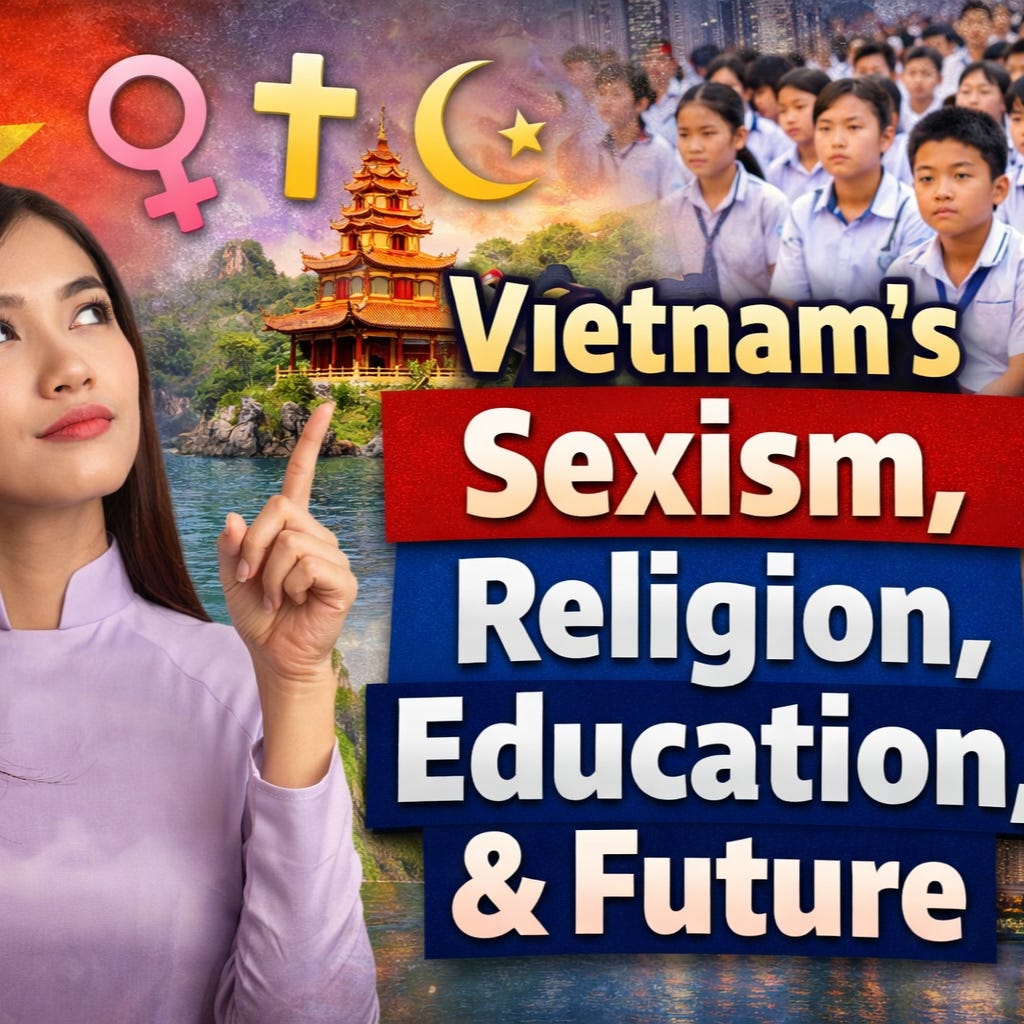 Vietnam's Sexism, Religion, Education, & Future