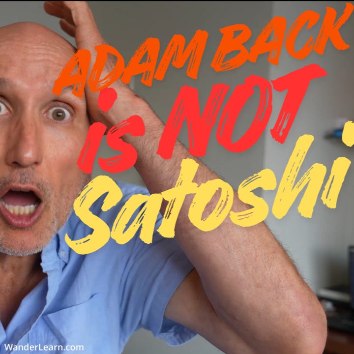 NYT is WRONG! Adam Back Did Not Create Bitcoin!