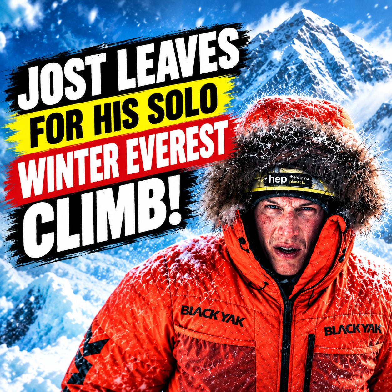 Jost Kobusch Leaves For Everest Alone episode artwork