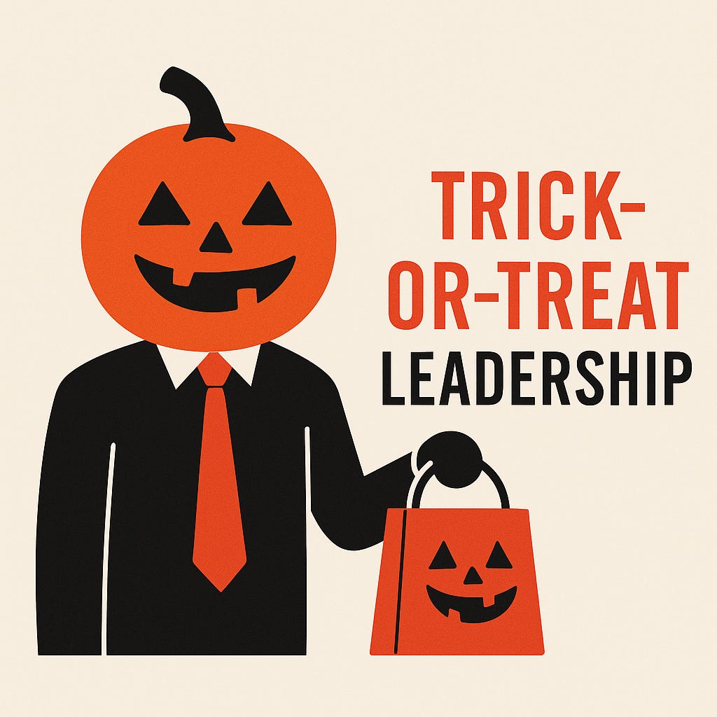 Trick-or-Treat Leadership: episode artwork