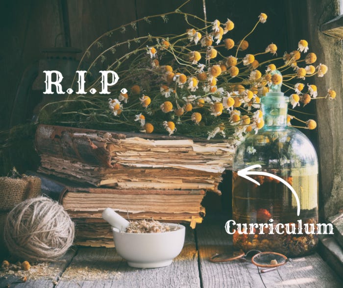 When You Hate Your Curriculum...