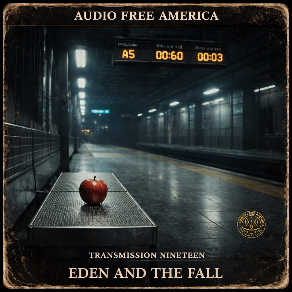 TRANSMISSION 19: EDEN AND THE FALL  episode artwork