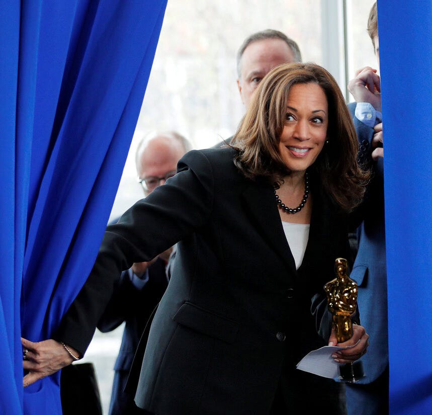 Kamala Harris’ Run for the Presidency Looks Like an Oscar Campaign.